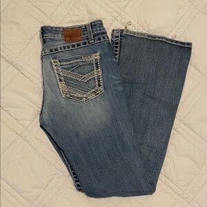 BKE Boot Cut Jeans in Denim Blue